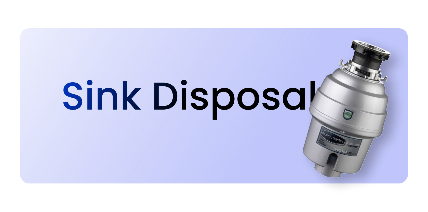 Sink Disposal Repair